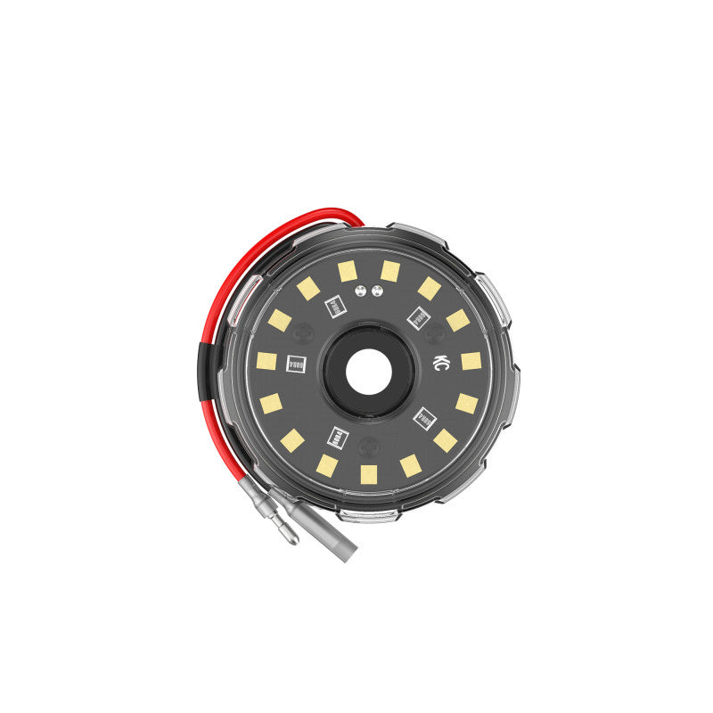 KC HiLiTES Cyclone V2 2.2in. LED Accessory Light 5w Flood Beam (Single) - Clear Lens-thumbmail-1
