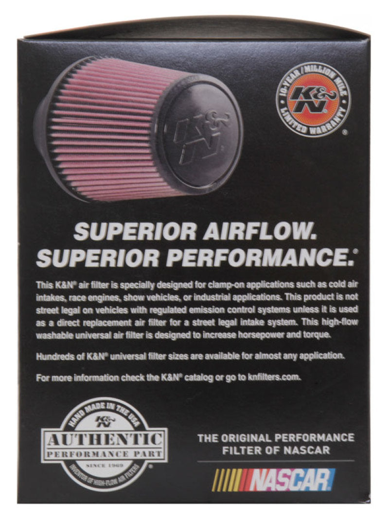 K&N Universal Air Filter (4in. Flange / 6in. Base OD / 4-5/8in. Top OD / 6in. Height)-thumbmail-15