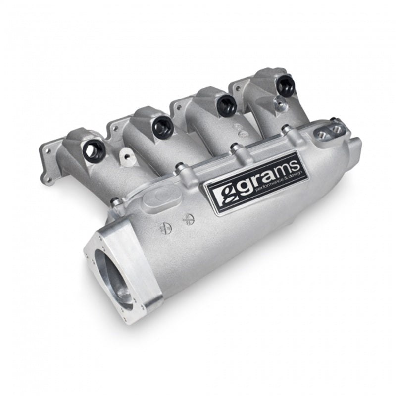 Grams Performance VW MK4 Large Port Intake Manifold - Raw Aluminum-thumbmail-3