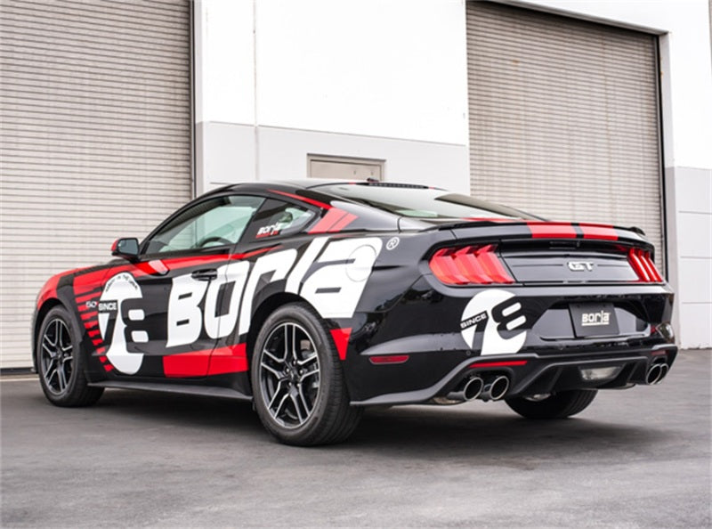 Borla 2018 Ford Mustang GT 5.0L AT/MT 3in ATAK Catback Exhaust w/ Valves-thumbmail-5