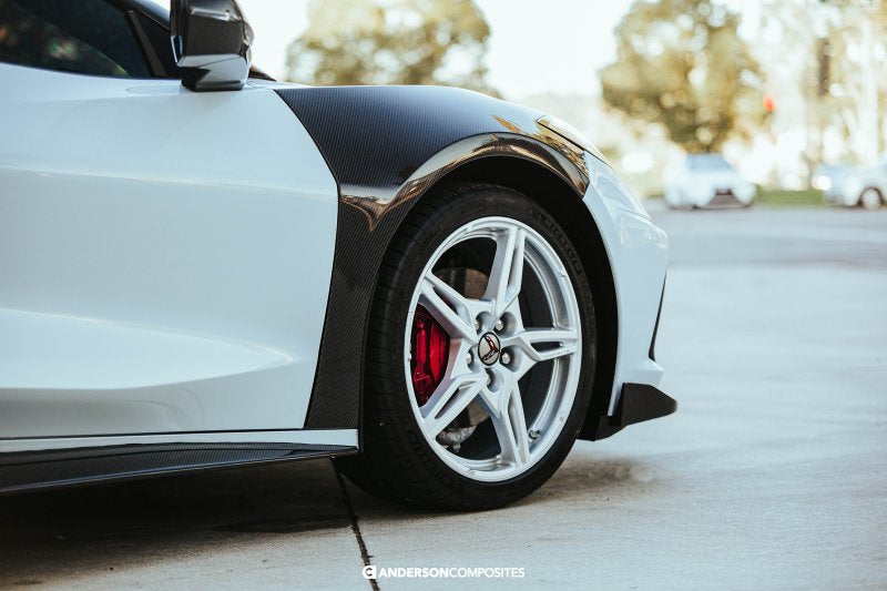 Anderson Composites 20-21 Chevrolet Corvette C8 Stingray Carbon Fiber Front Fender-thumbmail-7
