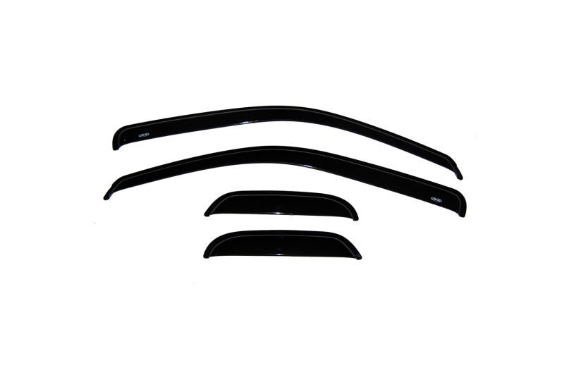 AVS 04-12 Chevy Colorado Ext. Cab Ventvisor Outside Mount Window Deflectors 4pc - Smoke-thumbmail-10
