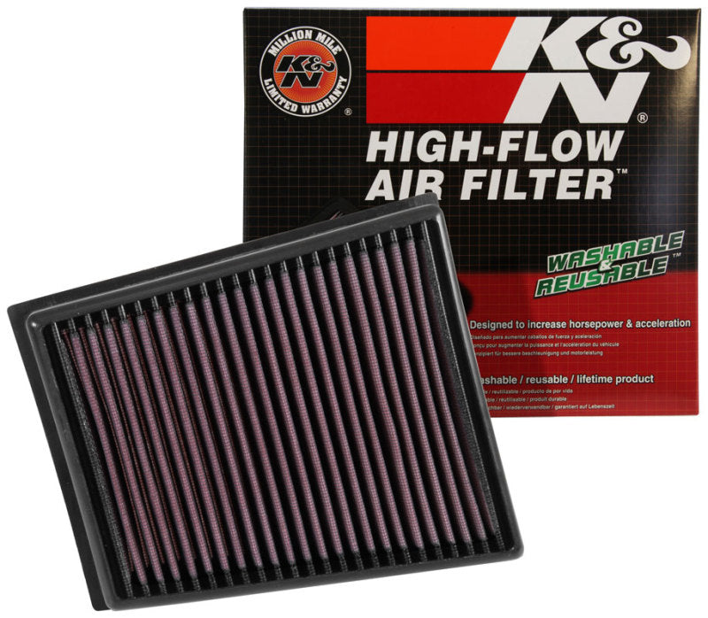 K&N 2016 Renault Megane IV L4-1.5L DSL Replacement Drop In Air Filter-thumbmail-11