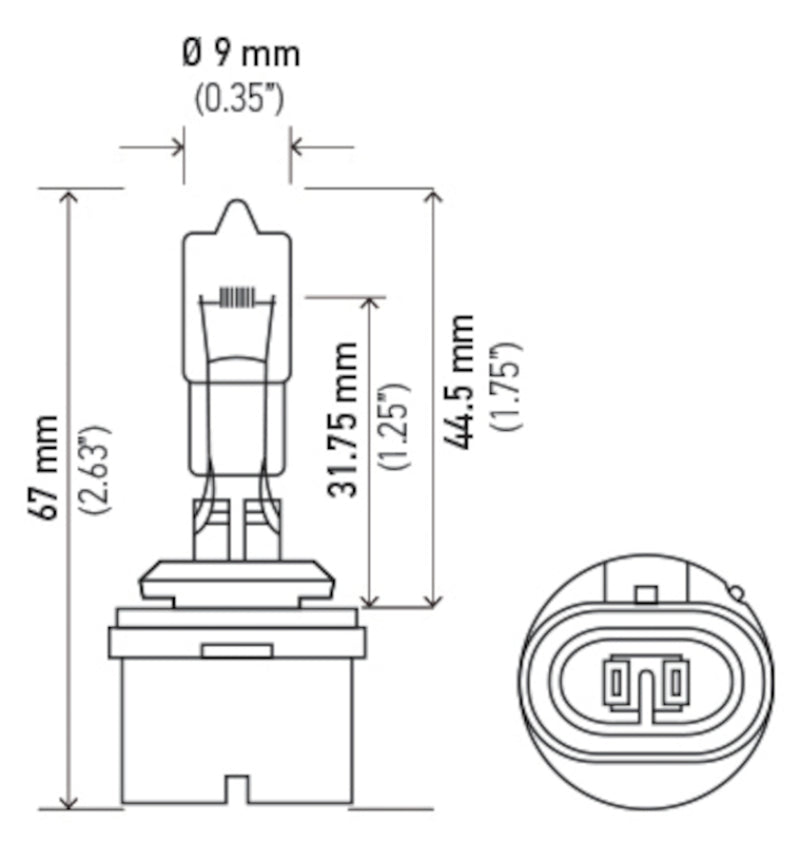 Hella Bulb 884 12V 27W Pg13 T325-thumbmail-6
