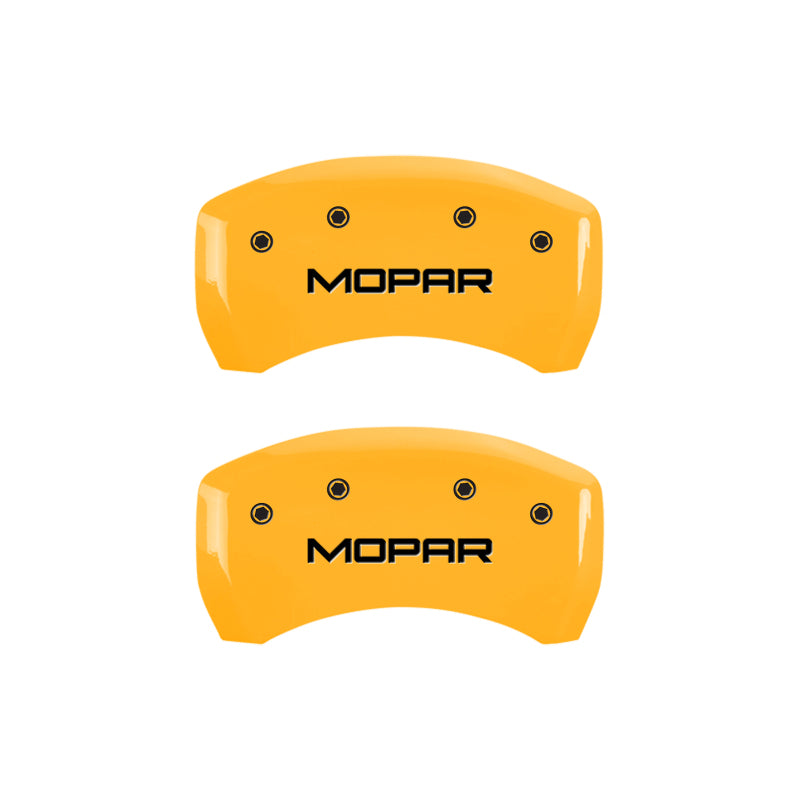 MGP 4 Caliper Covers Engraved Front & Rear RT1-Truck Black finish silver ch-thumbmail-4