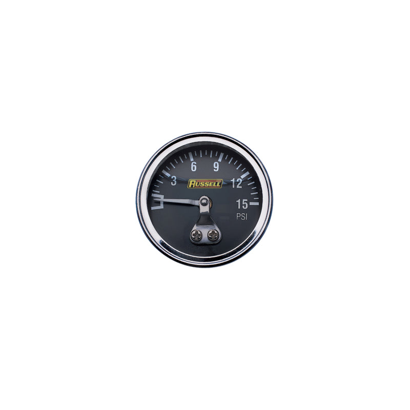 Russell Performance 15 psi fuel pressure gauge (Liquid-filled)-thumbmail-3