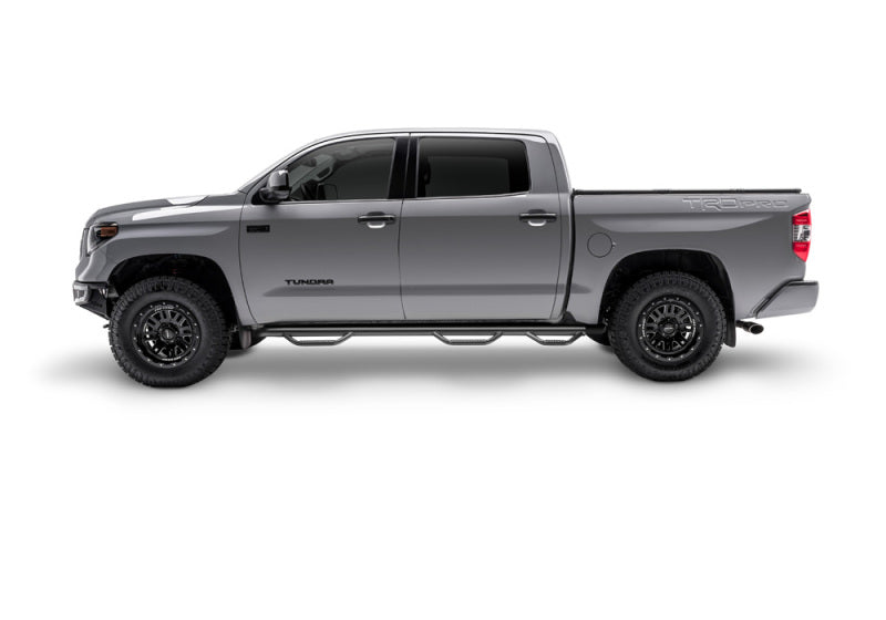 N-Fab Nerf Step 15-17 GMC - Chevy Canyon/Colorado Crew Cab 6ft Bed - Tex. Black - Bed Access - 3in-thumbmail-10