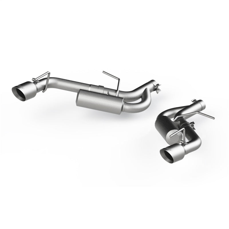 MBRP 16-19 Chevrolet Camaro 2.5in Aluminum Non NPP Axle Back Exhaust System - 4in Dual Wall Tips-thumbmail-2