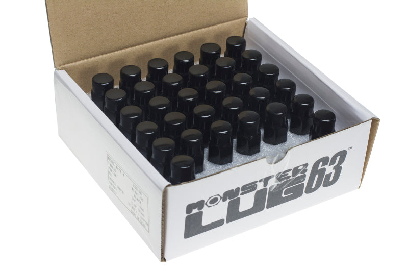 Wheel Mate Monster Lug 63 Nut Set of 32 - Black 14x1.50-thumbmail-2