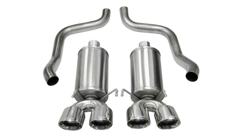 Corsa 05-08 Chevrolet Corvette C6 6.0L V8 Polished Xtreme Axle-Back Exhaust-thumbmail-2