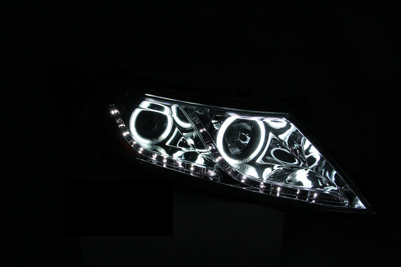ANZO 2011-2013 Kia Optima Projector Headlights w/ Halo Chrome (CCFL)-thumbmail-12