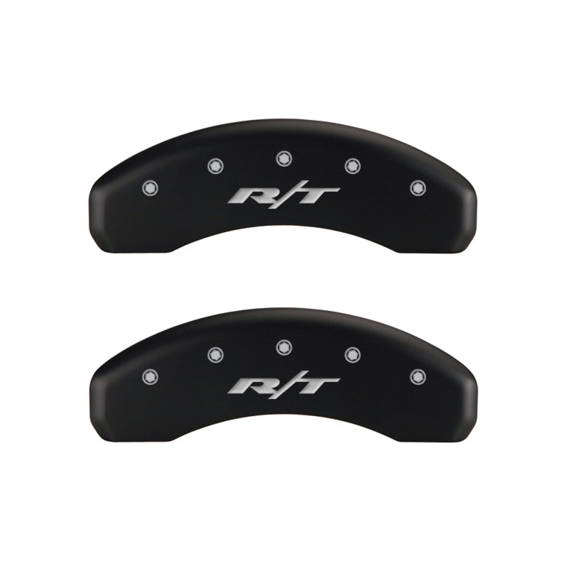 MGP 4 Caliper Covers Engraved Front & Rear RT1-Truck Red finish silver ch-thumbmail-4