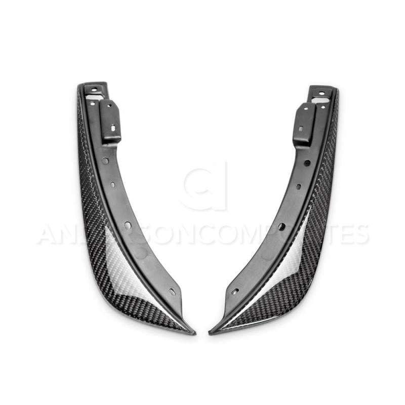 Anderson Composites 09-14 Dodge Challenger Front Bumper Canards-thumbmail-5