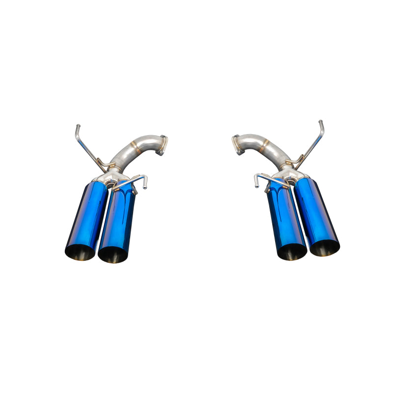Remark 2015+ Subaru WRX/STI VA Boso Edition Axle Back Exhaust w/ Burnt Blue Single Wall Tip-thumbmail-3
