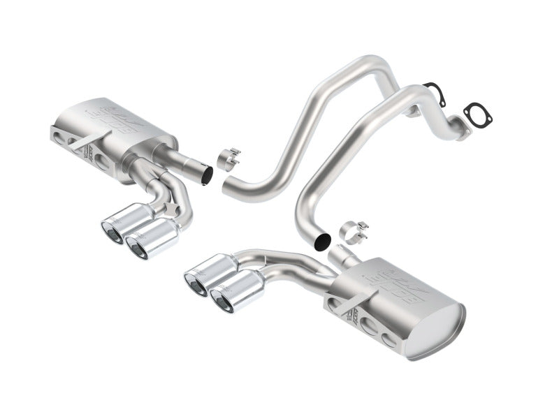 Borla 97-04 Chevrolet Corvette 5.7L 8cyl ATAK SS Catback Exhaust-thumbmail-1