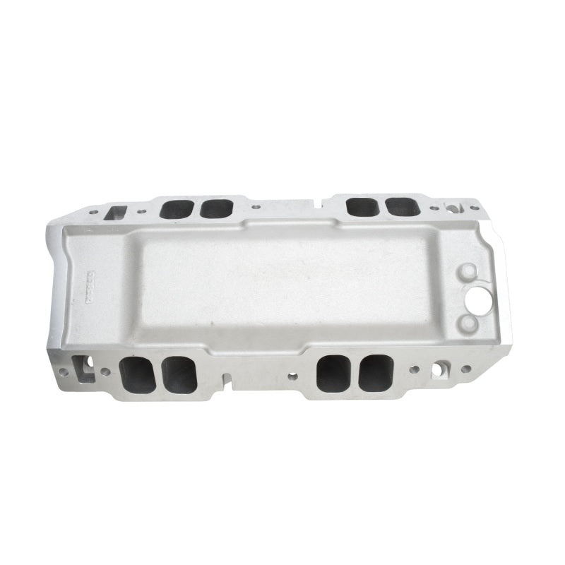 Edelbrock Manifold Chevy BB 9 8 Deck (Short) Super Victor 565 Thick Flange Rect Port Heads-thumbmail-15