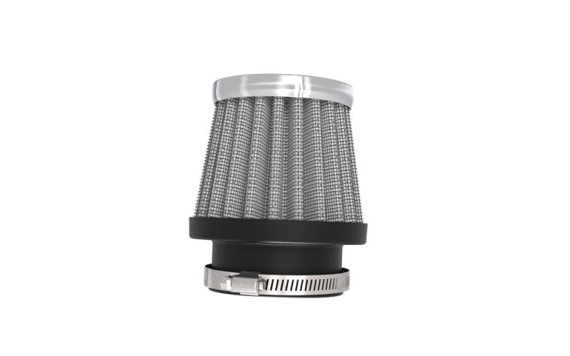 K&N Universal Chrome Filter 1 3/8 inch FLG / 2 1/2 inch Base / 2 inch Top / 2 1/4 inch Height-thumbmail-18