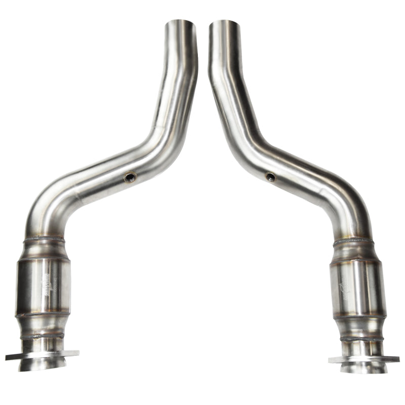 Kooks 06-10 Dodge Charger SRT8 3in In x 3in Out GREEN Cat SS Conn. Pipes-thumbmail-6