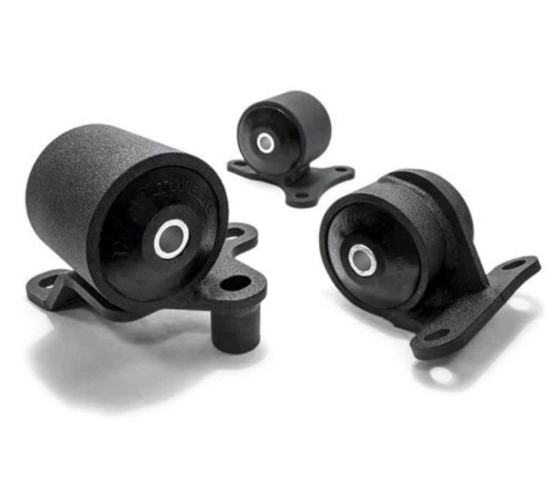 Innovative 90-93 Accord F-Series Black Steel Mounts 75A Bushings-thumbmail-1