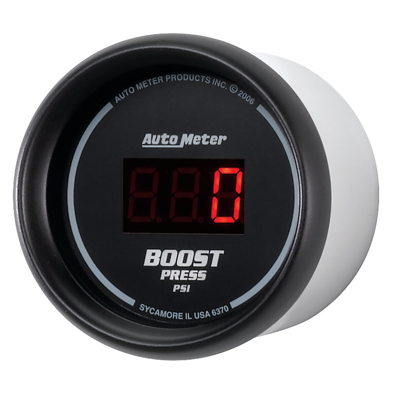 Autometer SportComp 52mm Digital 0-60 PSI Boost Gauge-thumbmail-3