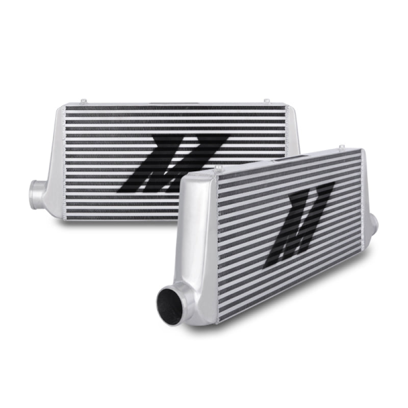 Mishimoto Universal Silver S Line Intercooler Overall Size: 31x12x3 Core Size: 23x12x3 Inlet / Outle-thumbmail-2