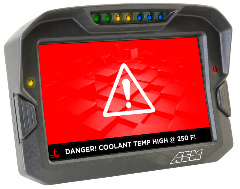 AEM CD-7 Logging GPS Enabled Race Dash Carbon Fiber Digital Display w/o VDM (CAN Input Only)-thumbmail-13