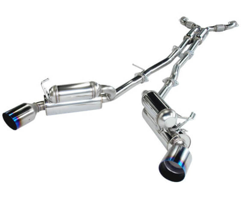 HKS 03-07 G35 Dual Hi-Power Titanium Tip Catback Exhaust-thumbmail-2