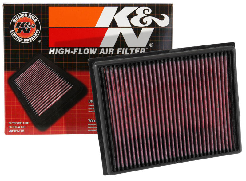 K&N Replacement Panel Air Filter Fiat 96-07 Palio/96-06 Siena/99-06 Strada/ 07-14 Renault Laguna III-thumbmail-14