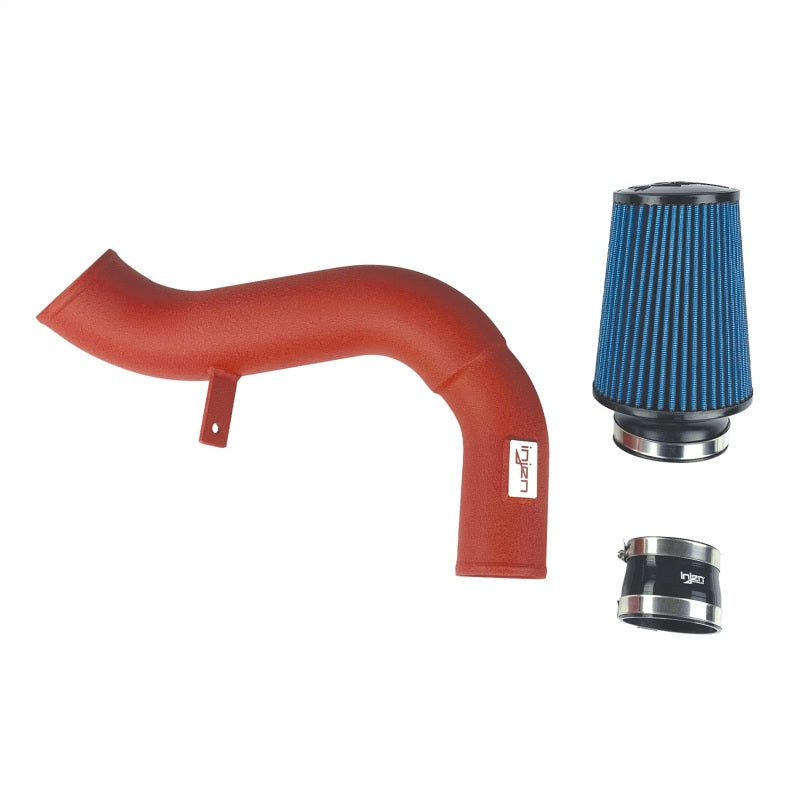Injen 18-19 Audi S4/S5 (B9) 3.0L Turbo Wrinkle Red Short Ram Intake-thumbmail-4