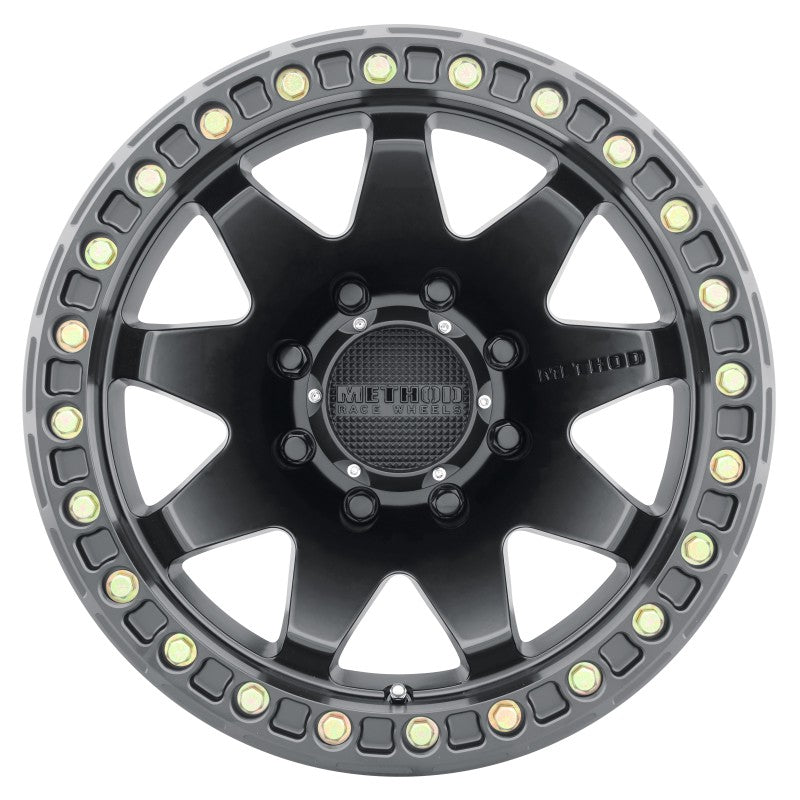 Method MR108 17x9 -44mm Offset 8x6.5 130.81mm CB Matte Black w/BH-H24125-38 Wheel-thumbmail-2