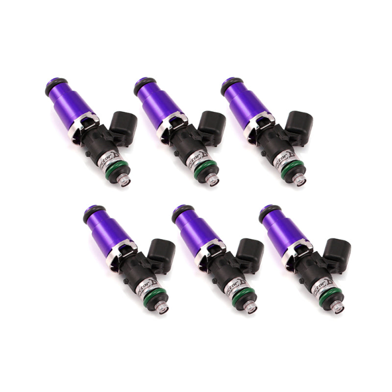 Injector Dynamics 2600-XDS Injectors - 60mm Length - 14mm Top - 14mm Lower O-Ring (Set of 6)-thumbmail-1