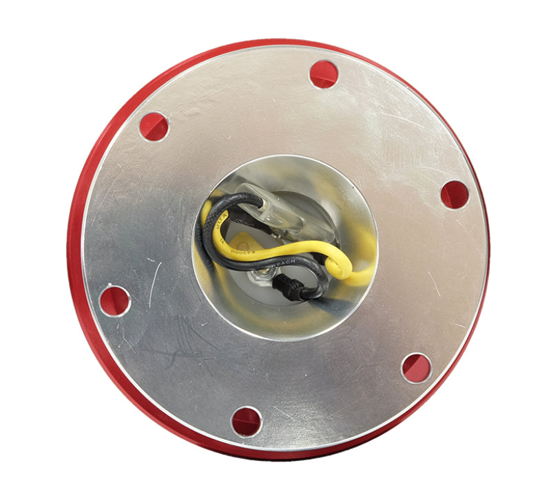 NRG Quick Release - Silver Body/ Red Chrome Ring-thumbmail-2