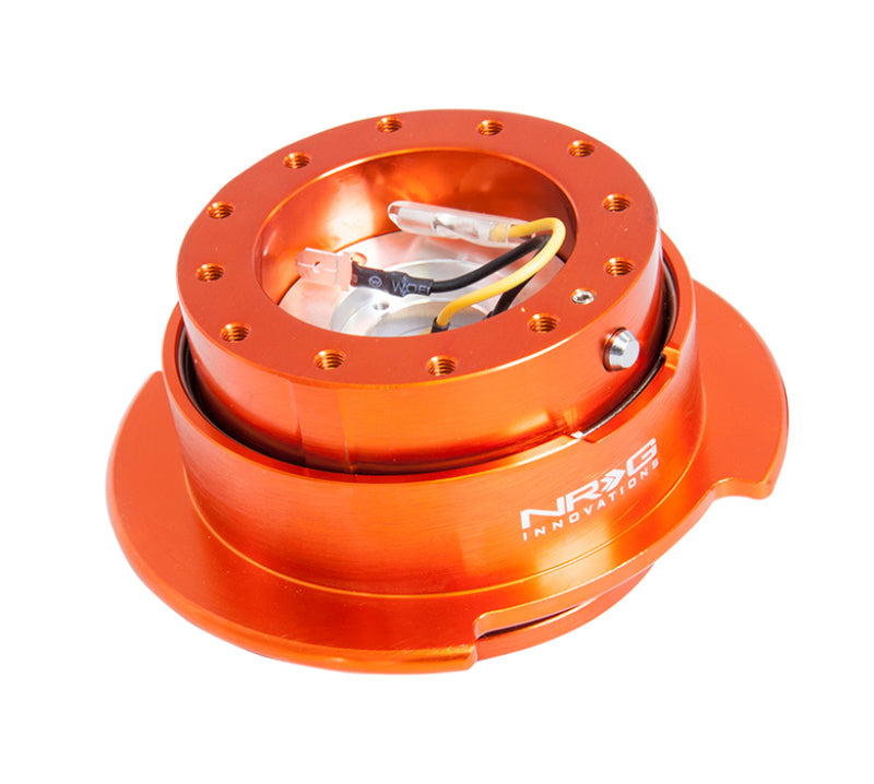 NRG Quick Release Kit Gen 2.5 - Orange Body / Titanium Chrome Ring-thumbmail-2