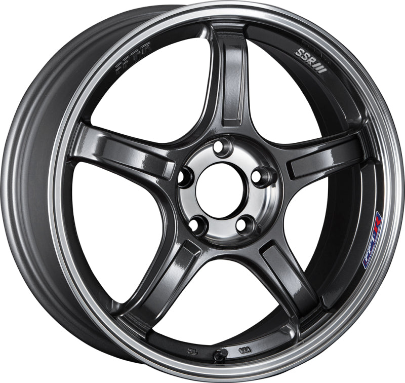 SSR GTX03 18x7.5 5x114.3 48mm Offset Black Graphite Wheel-thumbmail-1