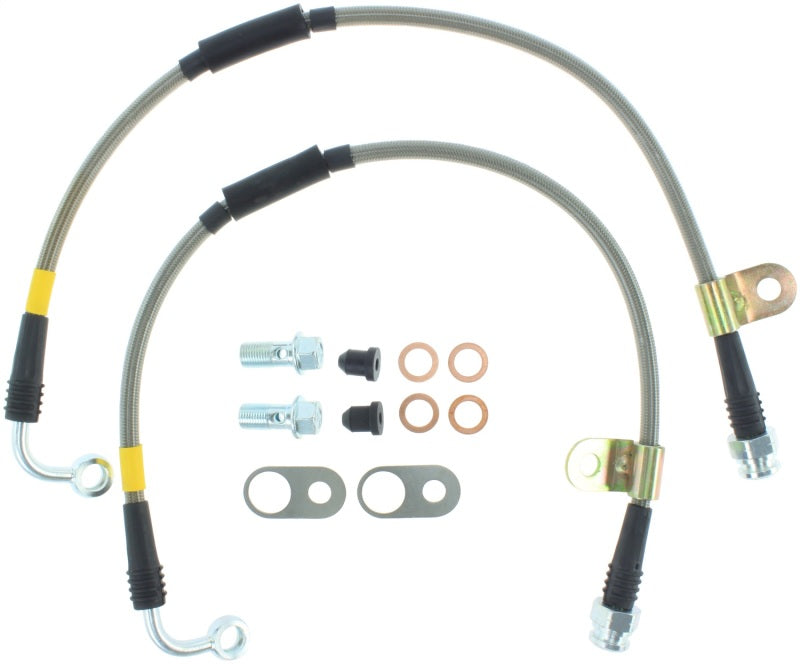 StopTech 2016 Mazda Miata Stainless Steel Front Brake Lines-thumbmail-2