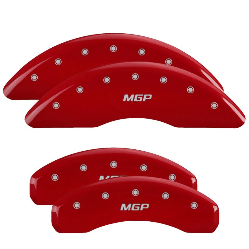 MGP 4 Caliper Covers Engraved Front & Rear MGP Red finish silver ch-thumbmail-3