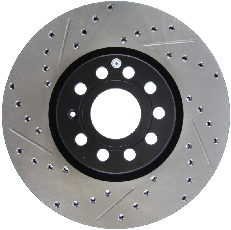 StopTech Slotted & Drilled Sport Brake Rotor-thumbmail-2