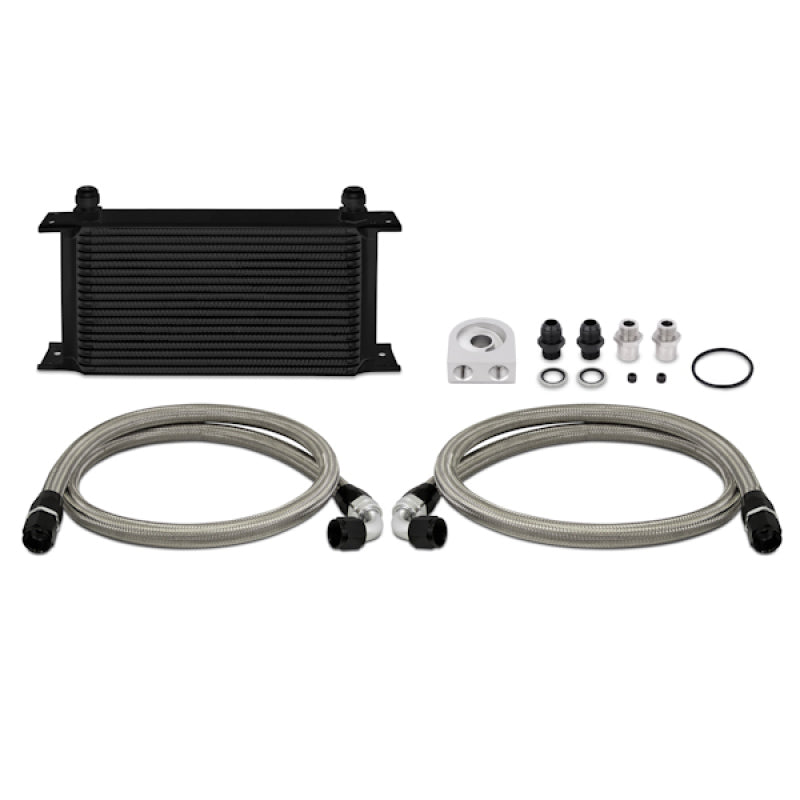 Mishimoto Universal 19 Row Oil Cooler Kit - Black-thumbmail-2
