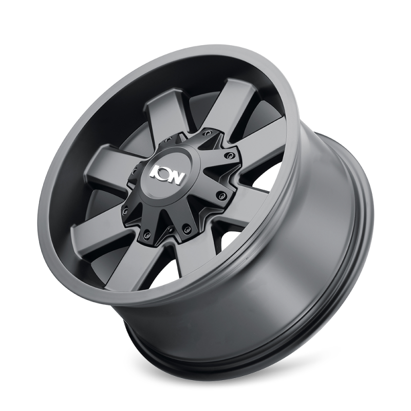 ION Type 141 17x9 / 6x135 BP / 13mm Offset / 106mm Hub Satin Black Wheel-thumbmail-2