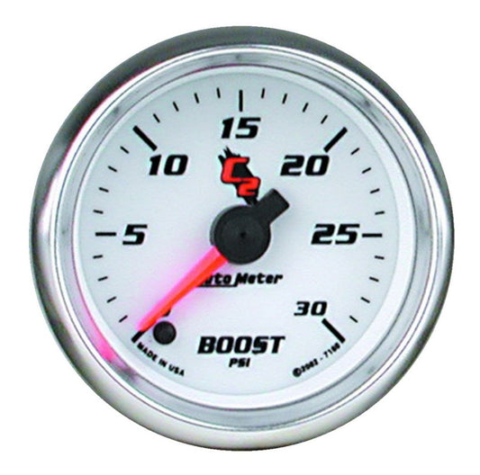 Autometer C2 52mm 30 PSI Electronic Boost Gauge