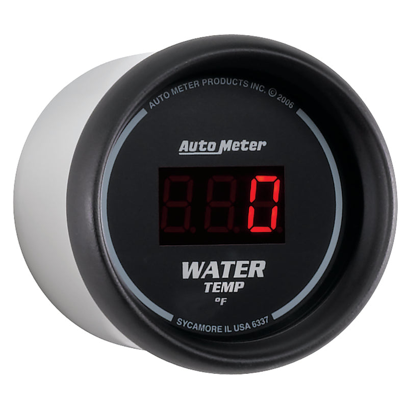 Autometer Black 0-300 F Digital Water Temp Gauge-thumbmail-3