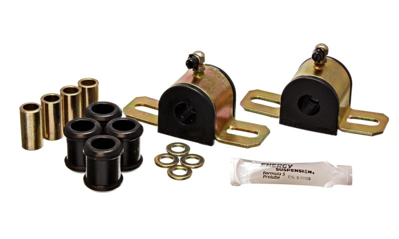 Energy Suspension 08-10 Chrysler 300C RWD / 07-10 Charger RWD Blk 17.5mm Rear Sway Bar Bushing Set-thumbmail-2