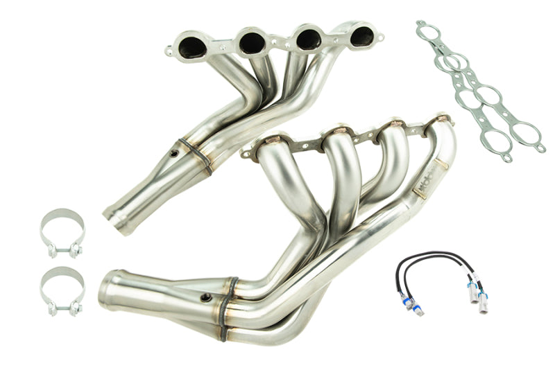Kooks 06-13 Chevrolet Corvette Z06 ZR1 2 x 3 Header & Green Catted X-Pipe Kit-thumbmail-2