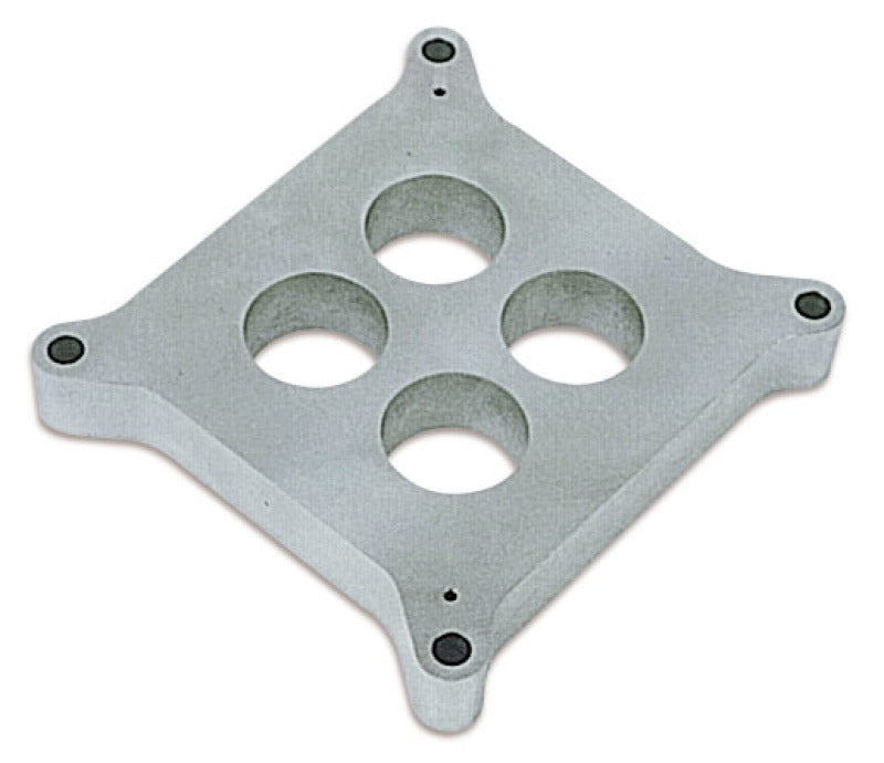 Moroso 4150/4160 Carburetor Spacer - 4 Hole Plenum - 1in - Billet Aluminum-thumbmail-1