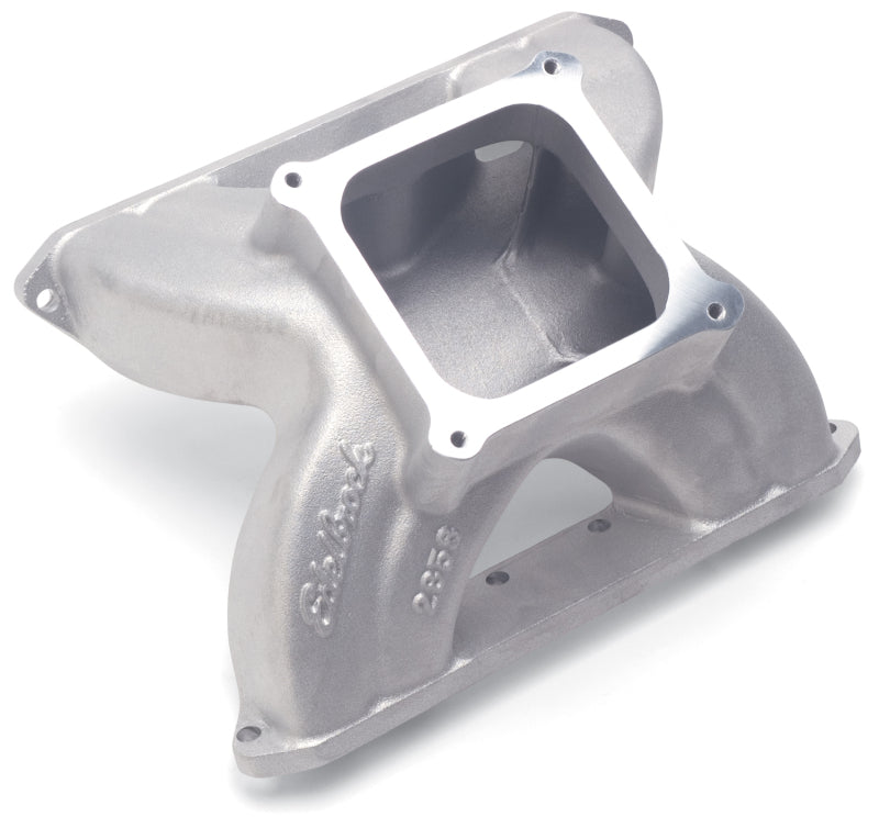 Edelbrock Manifold SBC Victor Spider Glidden 18 Deg Heads Dominator Flange-thumbmail-9