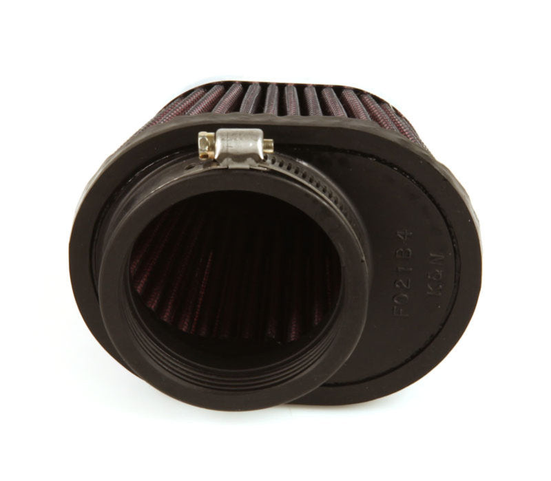 K&N Uni Chrome Oval Tapered Filter 2.125in FlgID x 4inB OL x 3inB OW x 3inT OL x 2inT OW x 2.75in H-thumbmail-14