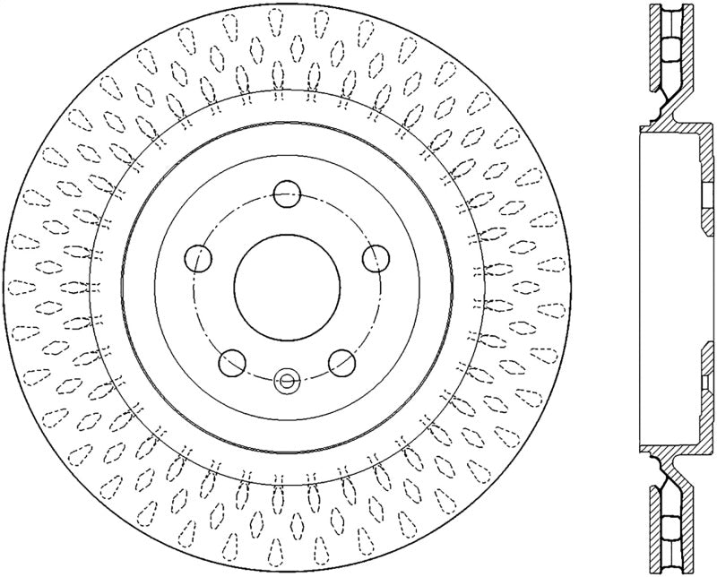 StopTech Slotted & Drilled Sport Brake Rotor-thumbmail-1