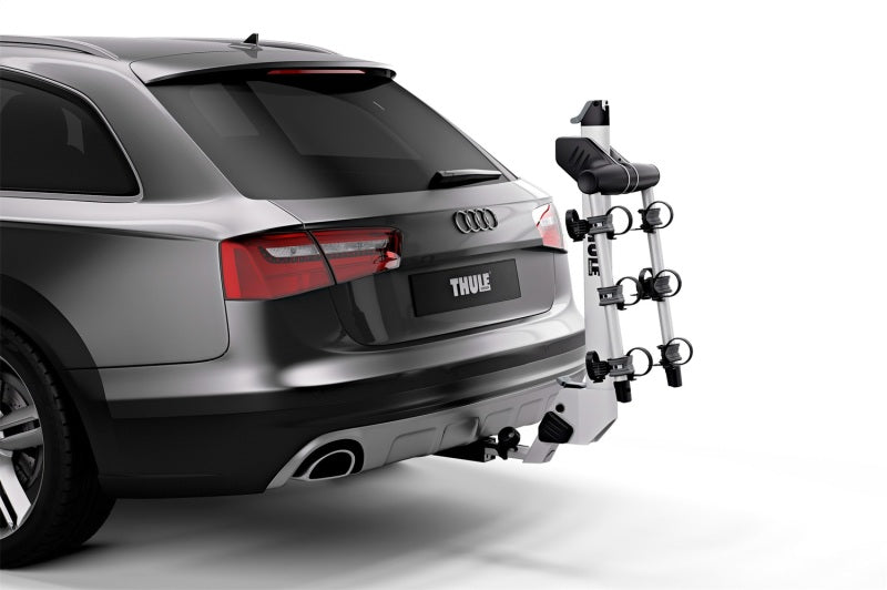 Thule Helium Pro 3 - Hanging Hitch Bike Rack w/HitchSwitch Tilt-Down (Up to 3 Bikes) - Silver-thumbmail-6