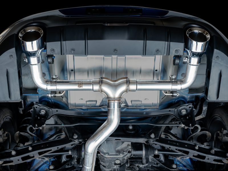 AWE Subaru BRZ/ Toyota GR86/ Toyota 86 Track Edition Cat-Back Exhaust- Chrome Silver Tips-thumbmail-7