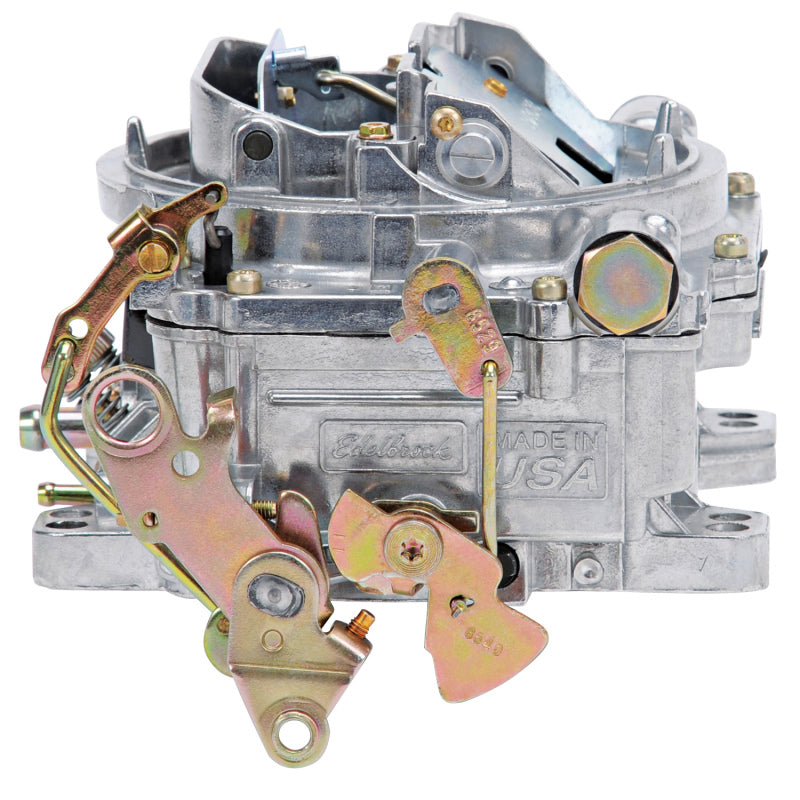 Edelbrock Carburetor Thunder Series 4-Barrel 800 CFM Manual Choke Calibration Satin Finish-thumbmail-11